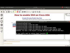How to Enable SSH on Cisco ASA
