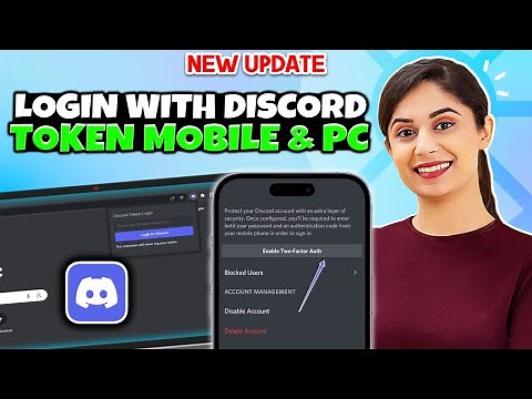 How To Login With Discord Token Mobile and PC - Full Guide