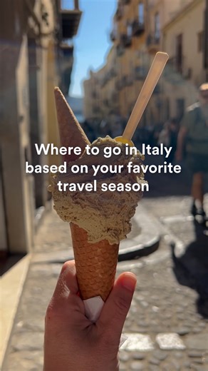 Where to go in Italy based on your favorite travel season Every corner of Italy is always a treat, and some regions shine even brighter during certain seasons. Taking off in the summer? Puglia’s beaches have your name on them. Prefer a winter trip? Rome’s ancient icons are even more amazing with fewer crowds. No matter which side of Italy you want to see (or when you want to see it), our experts have handcrafted a trip for you. Find out where you should go based on the season you’re traveling, a