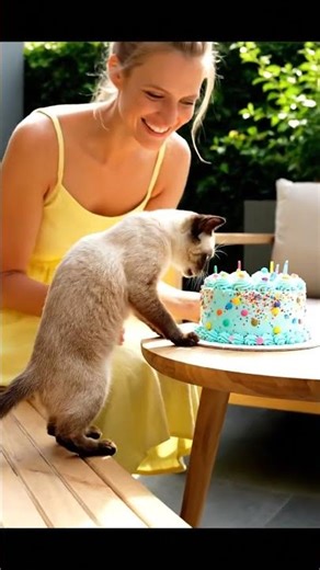 Birthday Magic for a Tiny Kitty