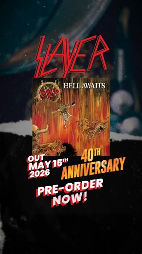 40 years of "Hell Awaits"! Join us in celebrating Slayer's iconic masterpiece's 4-decade legacy #SlayerForever | Metal Blade Records