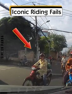 11M views · 213K reactions | Iconic Riding Fails | Simeon Panda | Facebook