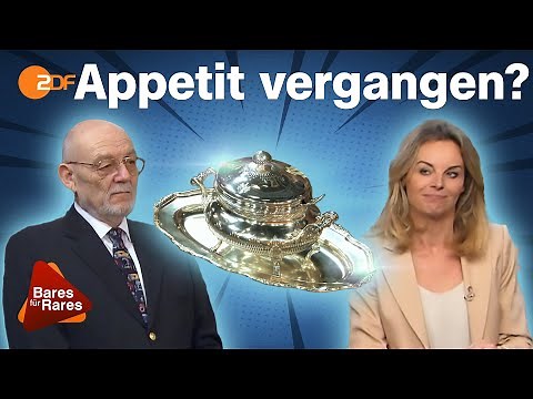 Er tischt groß auf: Doch adeliges Silber-Konvolut verliert im Händlerraum an Glanz | Bares für Rares