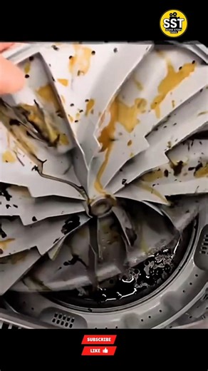 பெண்கள்-ku Washing Machine Clean Panna Simple Way!😳 | #shorts