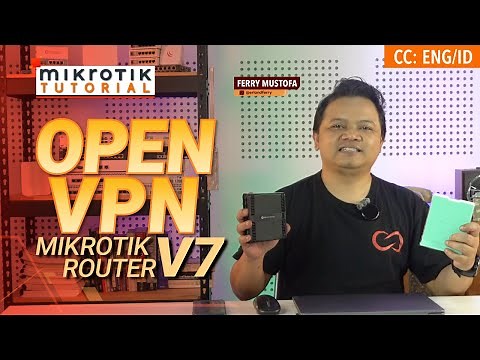 OpenVPN Configuration on MikroTik RouterOS v7 - MIKROTIK TUTORIAL [ENG SUB]