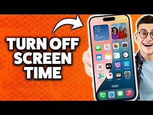 How To Turn Off Screen Time On iPhone 2025 (Step-By-Step Tutorial)