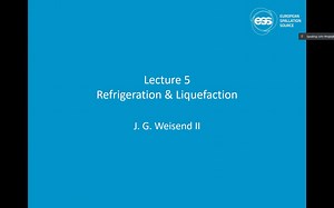 第五讲-Refrigeration and liquefaction-大型低温工程培训-by-John Weisend II