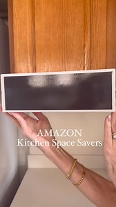 1.8M views · 11K reactions | COMMENT LINK or shop here - https://urlgeni.us/amzn/Magneticshelves Organize your kitchen with these heavy duty magnetic shelves!Stainless steel and acrylic knife set,Glass and bamboo jars, and stainless steal automatic salt and pepper grinders…Save counter space, get organized and create accessible storage so your kitchen functions better!#amazonhome #kitchenessentials #smallkitchen | The Design Twins | Facebook