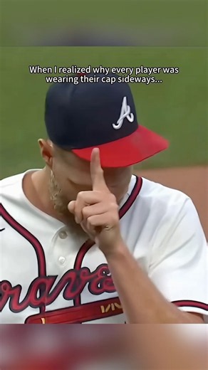 Why MLB players are wearing their hat sideways.. #shorts