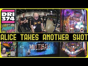 Dutch Pinball Exclusive: Alice's Adventures in Wonderland. Take 2. Recorded at Pinball Expo 2024.