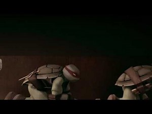 TMNT 2012 - Mikey Farts in Raphs Face