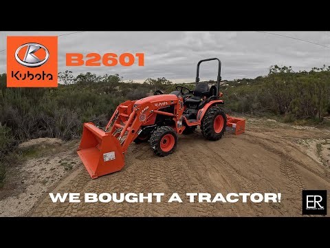 We bought a tractor! (Kubota B2601)