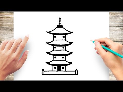 How to Draw Pagoda