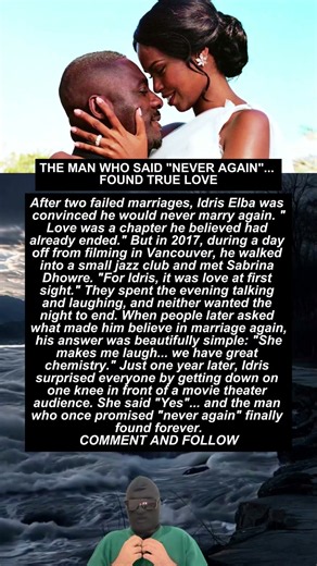 THE MAN WHO SAID "NEVER AGAIN"... FOUND TRUE LOVE