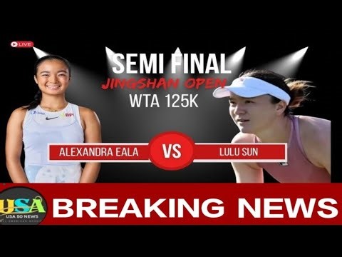 Alex Eala falls to Lulu Sun in Jingshan Tennis Open semis