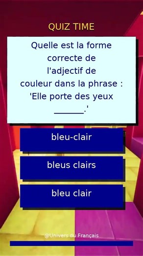 Maîtrisez Les Couleurs !