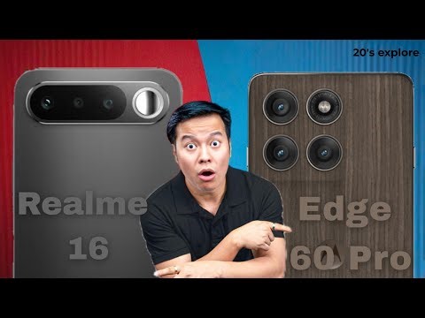 Realme 16 vs Motorola Edge 60 Pro Full Specs Comparison | Best Phone Under ₹40000?