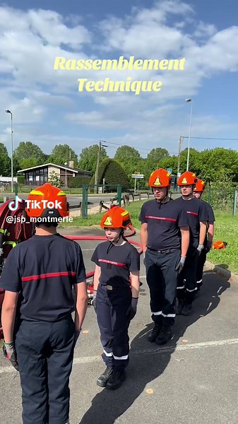 Rassemblement des Jeunes Sapeurs-Pompiers à Montmerle