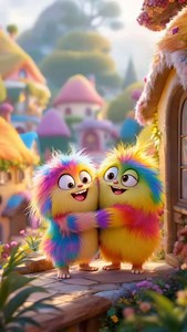 2.1K reactions · 255 shares | ✨Some friendships feel like magic from the very first hug. 殺輸 So lucky we found each other!  #Cartoon #cartoonanimation #funnyanimation #3drendering #3danimation #motivation #pixaranimation #mundopixar #animated #animatedmovie #animation | Mini Studio | Facebook