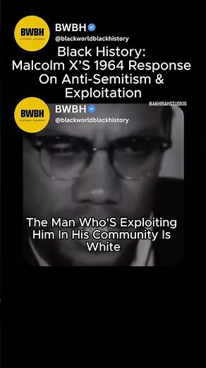 Malcolm X 1964 Interview | Historical Educational Short'' #blackhistory #america #shorts #history