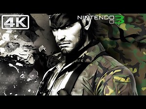 METAL GEAR SOLID: SNAKE EATER 3D All Cutscenes (Game Movie) Nintendo 3DS