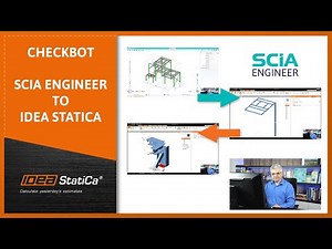 Checkbot: Transfer Data from SCIA Engineer into IDEA Connection