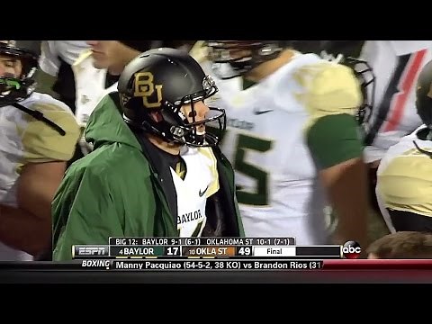 Baylor Bears vs Oklahoma State Cowboys 11-23-2013
