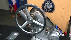 Calgary police seize pill presses allegedly used to produce fentanyl tablets