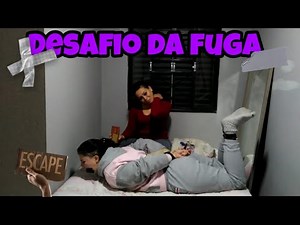 THE ESCAPE CHALLENGE (DESAFIO DO ESCAPE)#casallgbt #engraçado ‪@91250690jessica21221‬