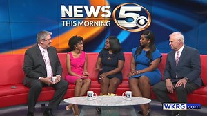 WKRG's Akievia McFarland 'Passes the Clicker' to New Traffic Anchor Simone Sharod | WKRG.com