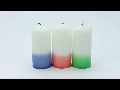 How to turn colorful Crayons into Candles