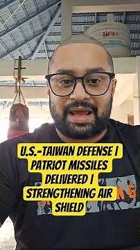 U.S.–Taiwan Defense | Patriot Missiles Delivered | Strengthening Air Shield#TaiwanDefense #Patriot