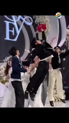 Bouquet Toss😍💐‪@Thaibls7‬#bouquet#sammyschildrensday#xichao#MatthewHan#chinesebl#bl#blactor#shorts