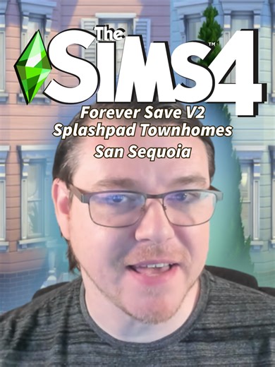 San Sequoia Splashpad Townhouses in Version 2 of my Forever Save - Family Colors #TheSims4 #TheSims #Sims4 #Sims4Build #SimsBuild