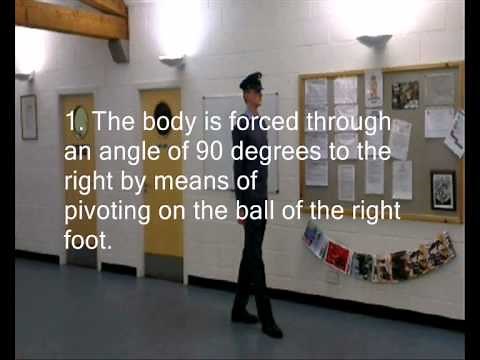 About turn on the march (AP818)