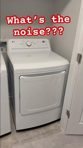 Lg dryer noise: HELP!