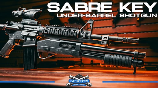 PSA Sabre Key - Under barrel 12 Ga Shotgun for AR-15