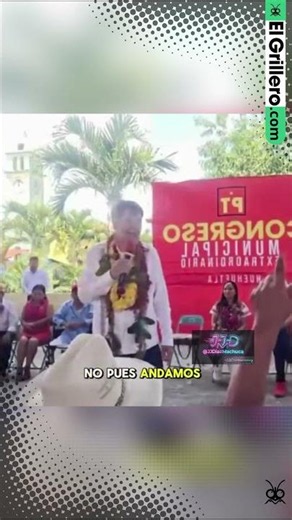 🚨 Noroña in Puebla sparks controversy over interaction in indigenous language