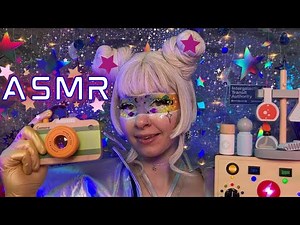 Alien Examines YOU! 🛸 Sci-Fi Inspection with Wooden Tools Soft Spoken ASMR for Sleep or Fun!