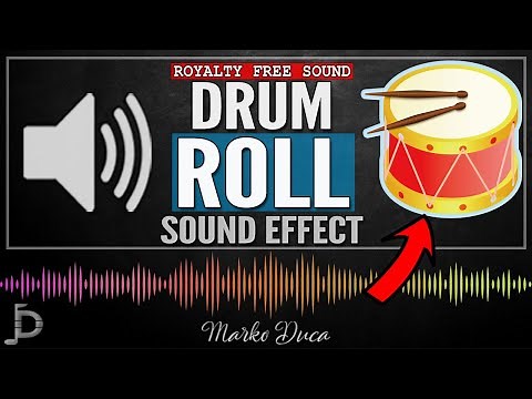 Long Drum Roll Sound Effect | Royalty Free Sound Effects