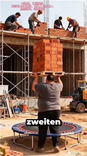 Sie Hat Die Ziegel Auf Das Motorrad Gelegt! 😱