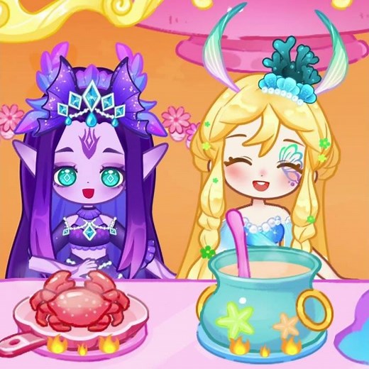 Slime Princess Mermaid 👑 Magical Dress Up Fun Under the Sea!