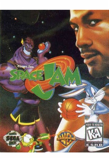 Space Jam: A Colorful Retro Gaming Adventure on PS1