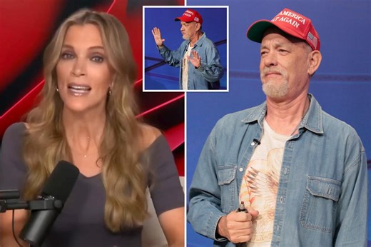 Megyn Kelly slams Tom Hanks for 'racist' portrayal of MAGA voters  during 'SNL' special
