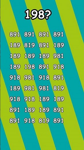 "Solving the 198 Puzzle - Can You Find the Hidden Number?"