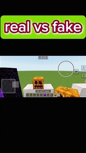 Minecraft real vs fake|real vs fake|Minecraft shorts#shortvideo #shortfeed #myths