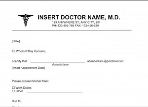 Doctor Excuse - Etsy