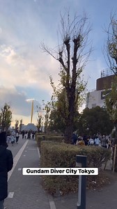 Gundam, Diver City, Odaiba, Tokyo #japan #gundam #robot #bandai #japanlife | Tokyo pearl