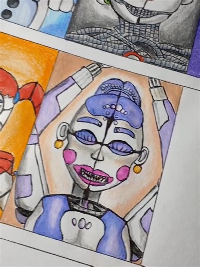 Drawing Ballora from Five Nights at Freddy's