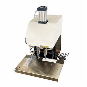 [Hot Item] Desktop Small Pneumatic Drilling Machine Automatic Cardboard Notebook Hole Punching Machine